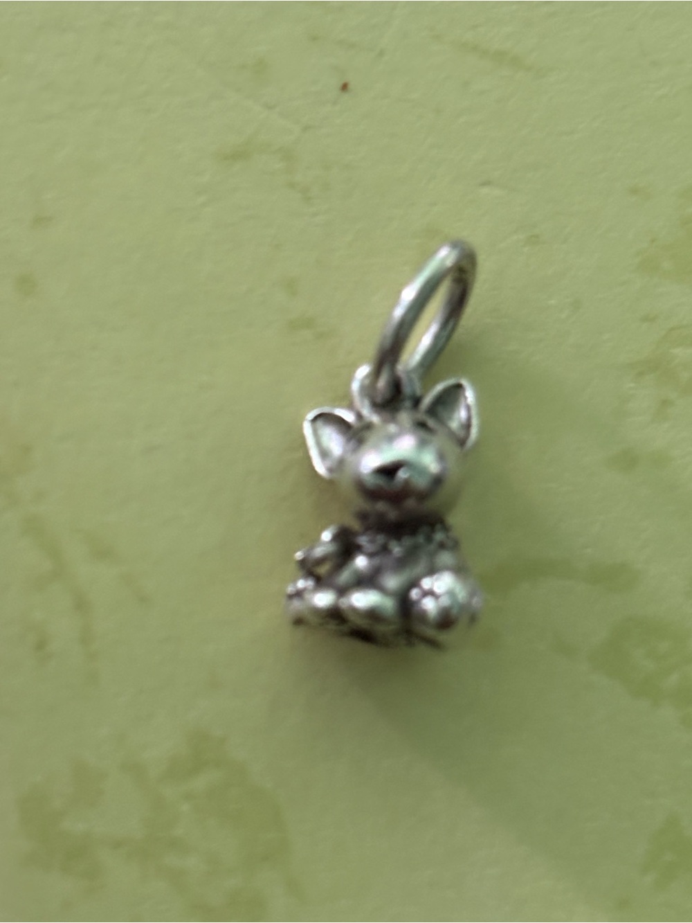 Pandora Silver dog Charm with Halo Detail - Picture 2 of 3